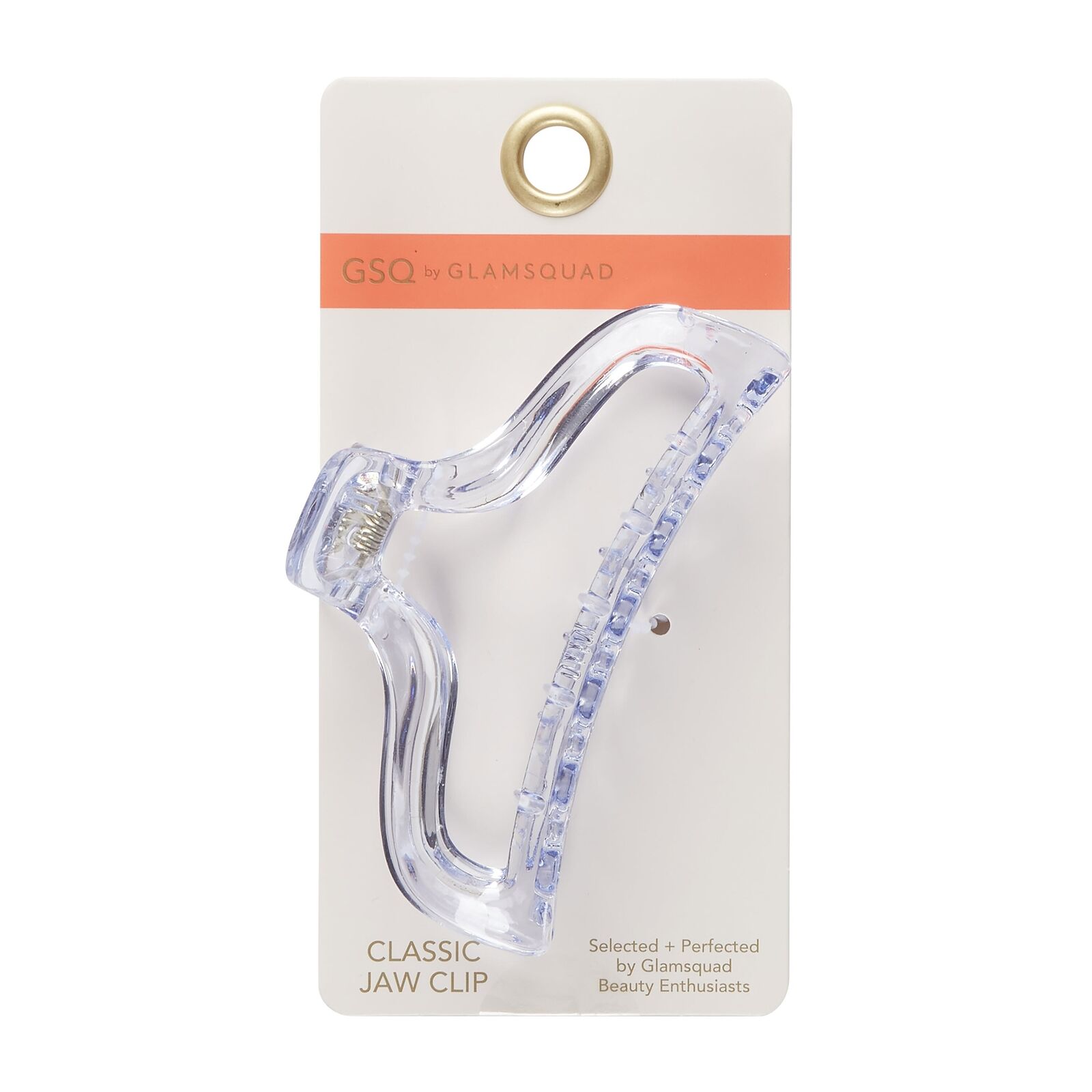 GSQ by Glamsquad Class Hair Jaw Clip, Clear, 1-Piece