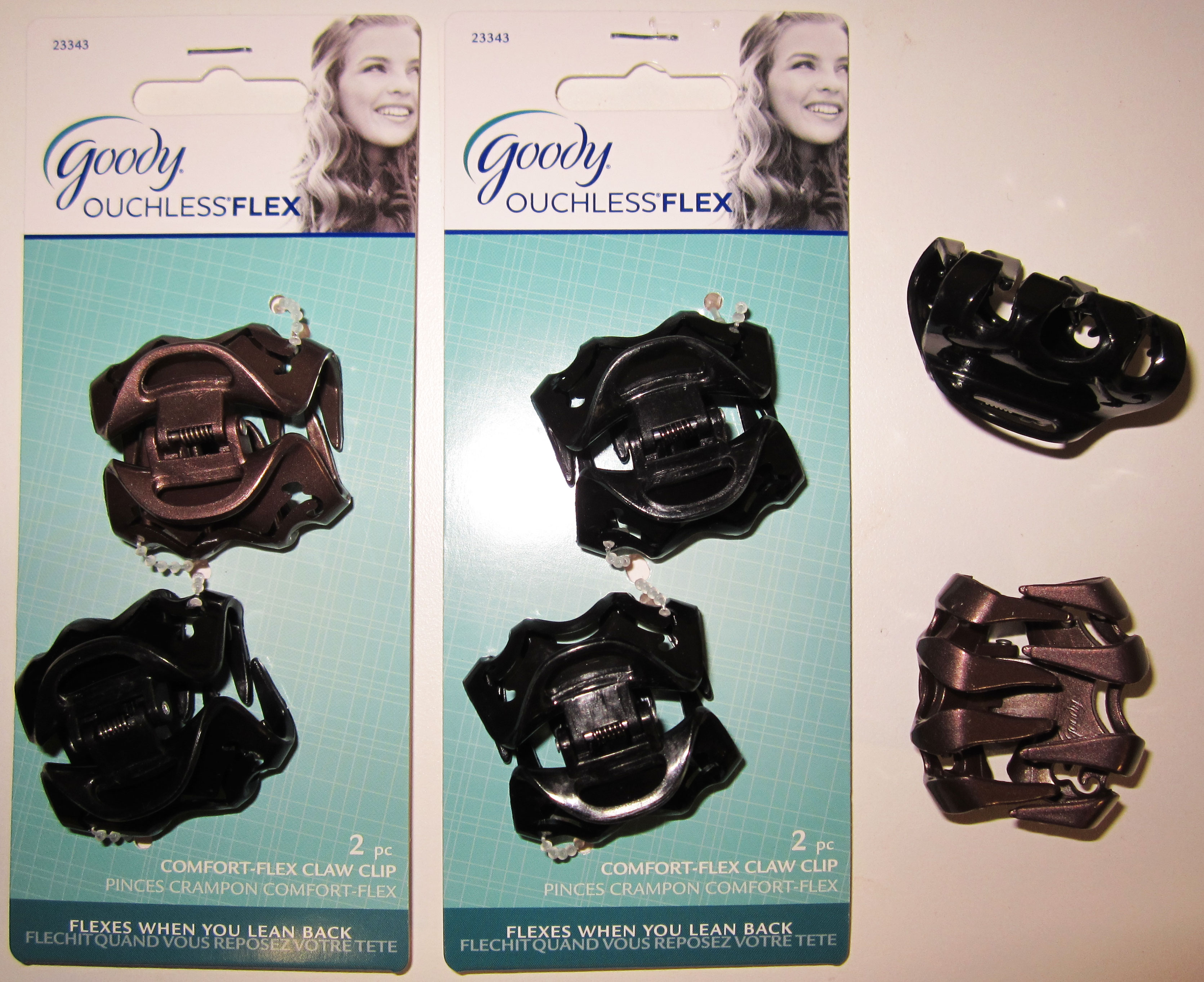 Goody Ouchless Jaw Clip Hair Accessory, 1dz/Order