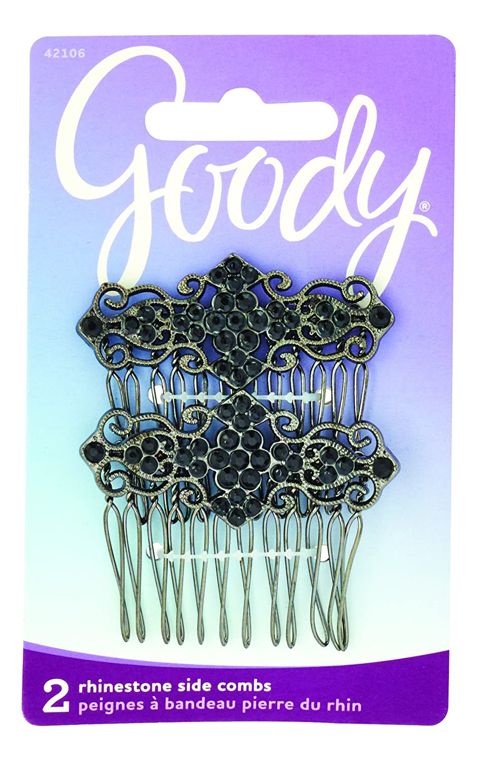 GOODY SIDE COMB JEWEL 2 ON A CARD CLASSIC