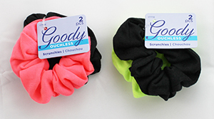 Goody Ouchless Scrunchies, 2 Ct