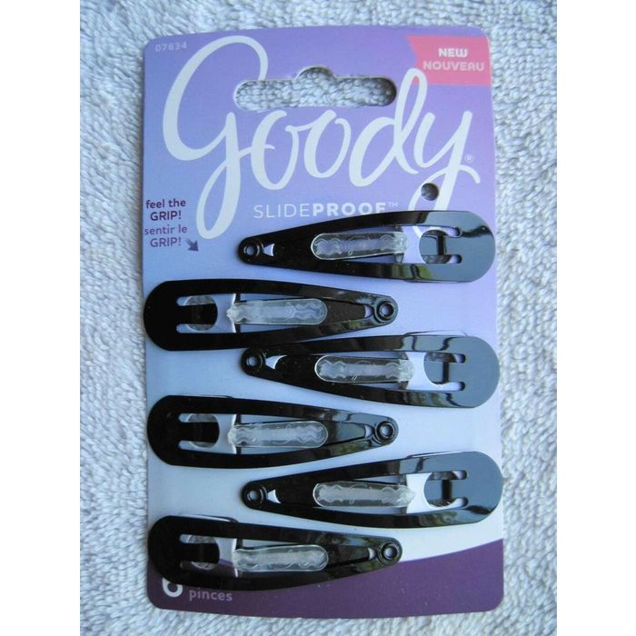 Goody Slide Proof Contour Clips - 6 ct