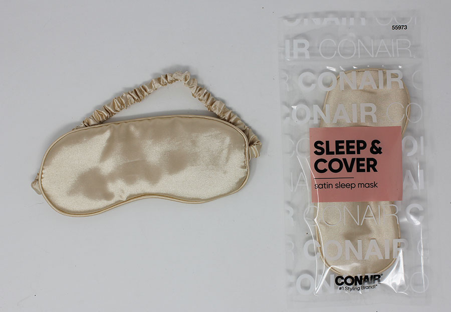 1 pk sleep & Cover, satin sleeo mask