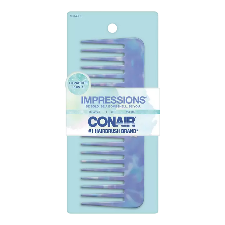 Conair Impressions Wide-Tooth Comb UPC:074108931498