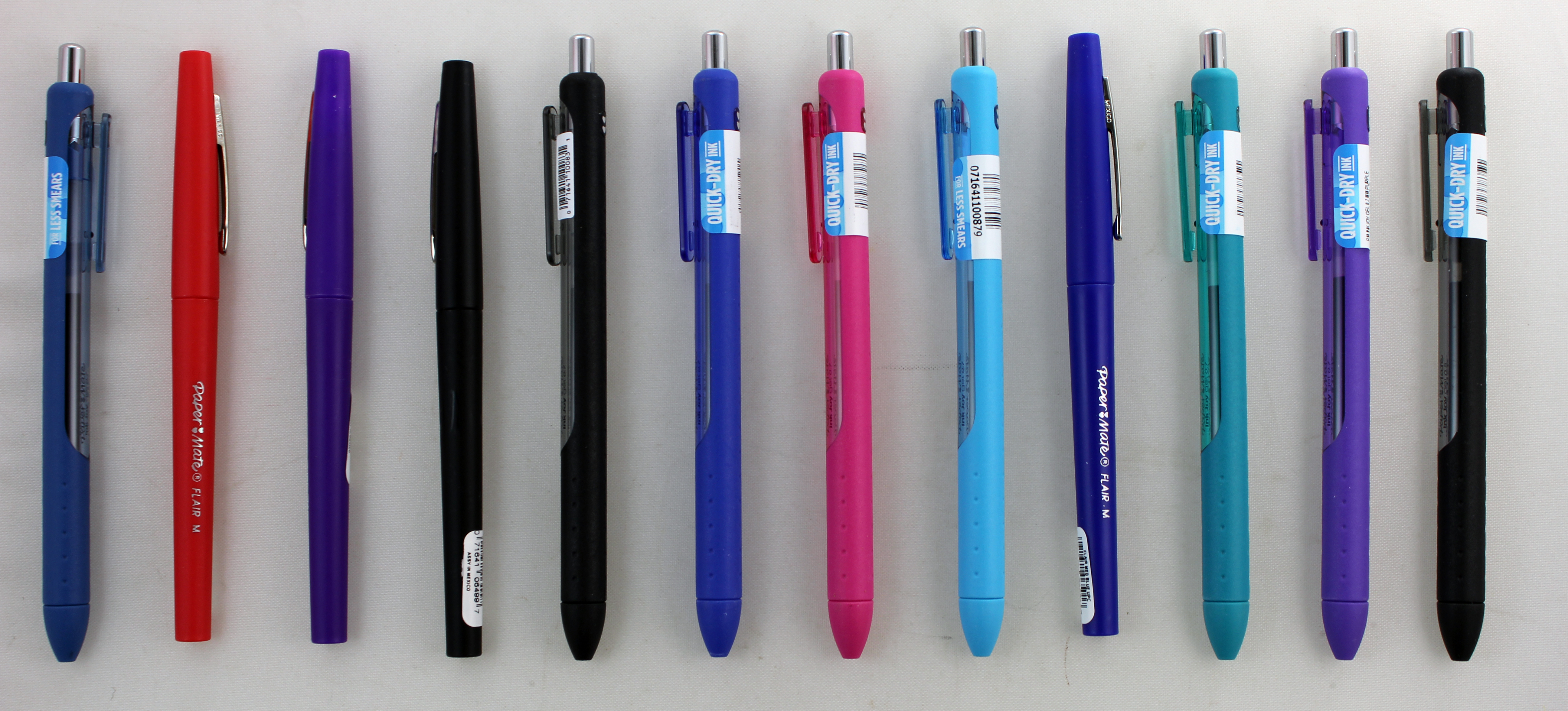 Papermate Pen Mix 12 Types, (12ct each type) 144 Total