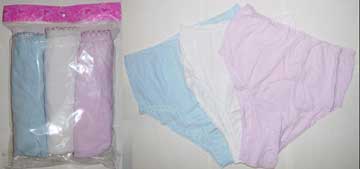 Women's Cotton Panties - Large