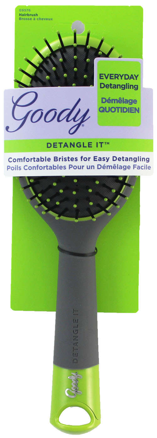 Item # 3000483 Goody Detangle It Oval Hair Brush Pack: Pack: 48 (16-3's) UPC 041457095768 - Click Image to Close