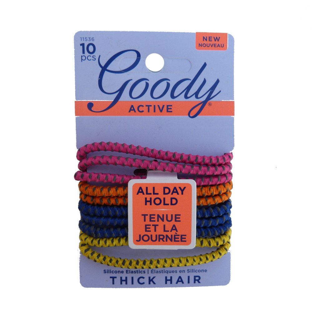 GOODY OUCHLESS ELASTICS TREAD SPACE 10CT