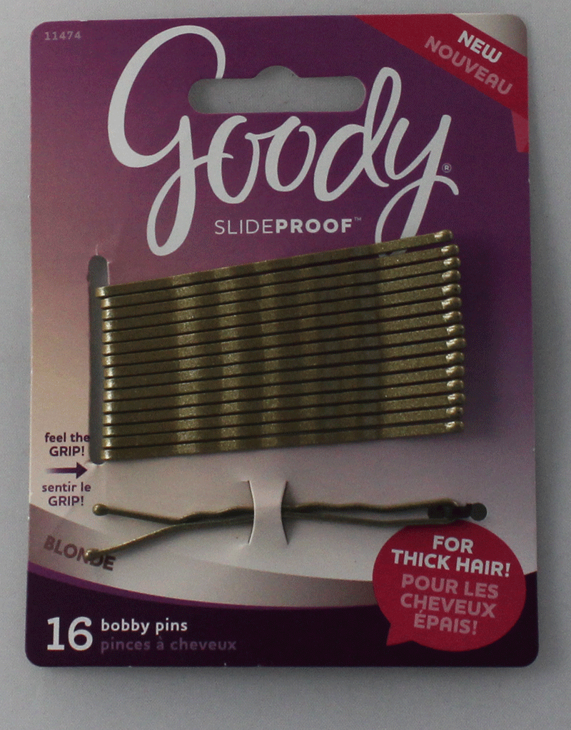 Goody Blonde Bobby Pin 16 Ct 72 Cs Wholesale Fashion