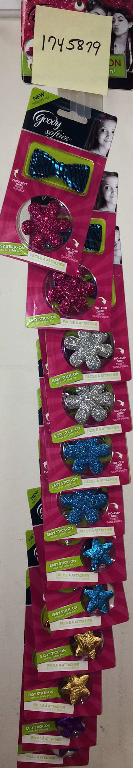 Goody Glitz & Glam Stick-On Accessory, 2CT Pack