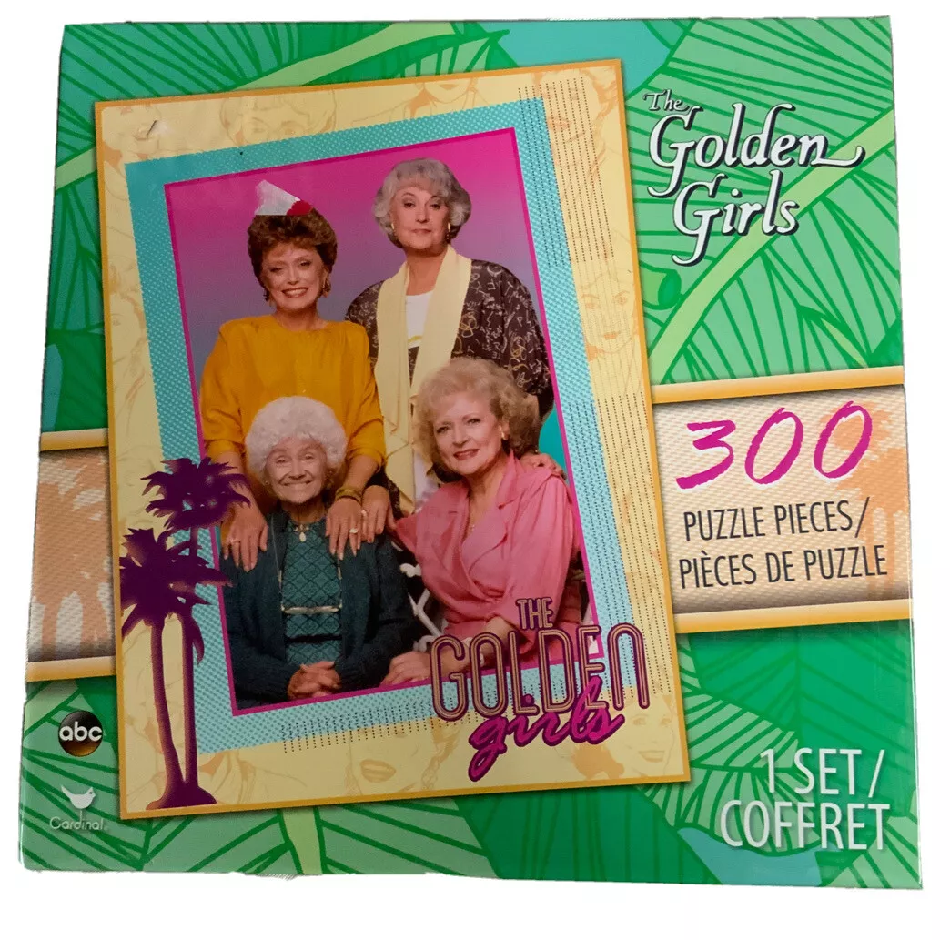Betty White Golden Girls 300 piece Puzzle by Cardinal NIB GIFT IDEA MEMORABILIA