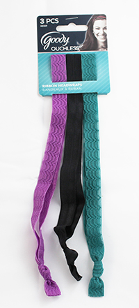 Goody Ouchless Ribbon Headwraps, 3CT - Click Image to Close