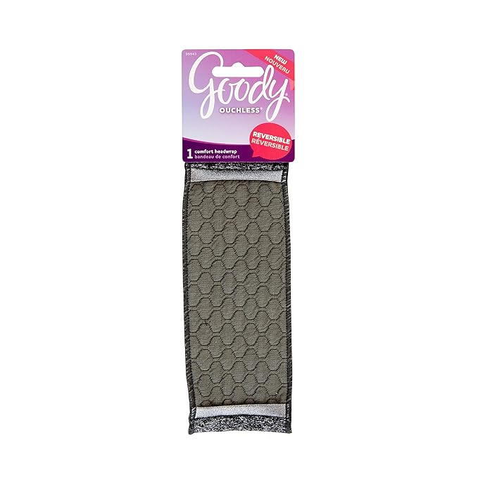 GOODY GREY THIN QUILT HEADWRAP UPC:041457099438 PACK:72/3