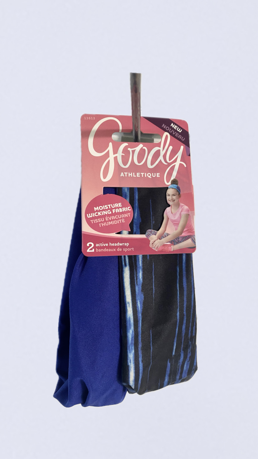 Goody Athletique Girla Swimsuit Headwrap 2CT UPC:041457116135 Pack:72/3