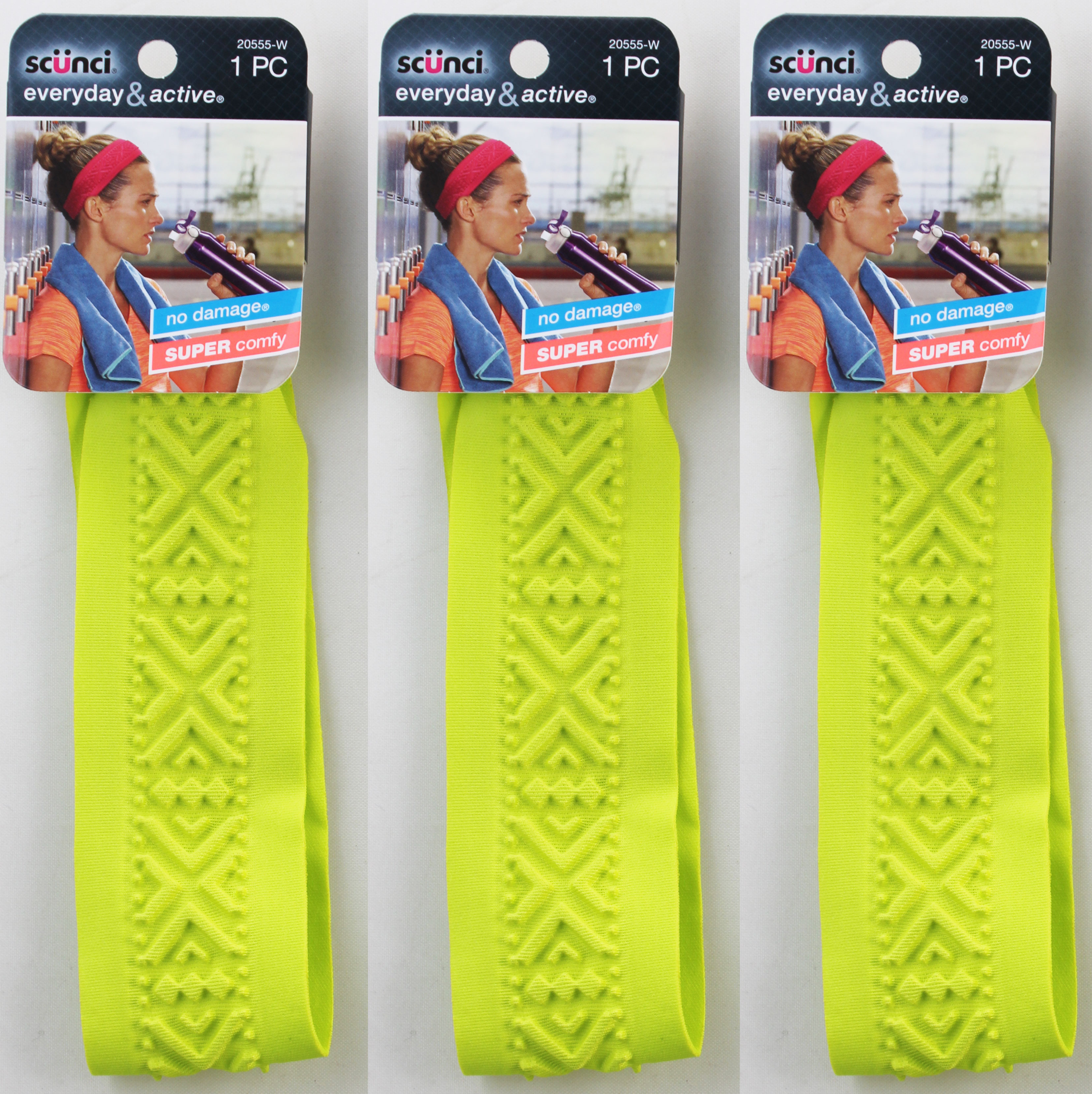 Scunci Everyday & Active Wear No Damage SUPER Comfy Headwrap 1-count - Click Image to Close