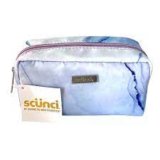 Scunci Cosmetic Bag Pastel Tie Dye Blue and Pink UPC:079642298939