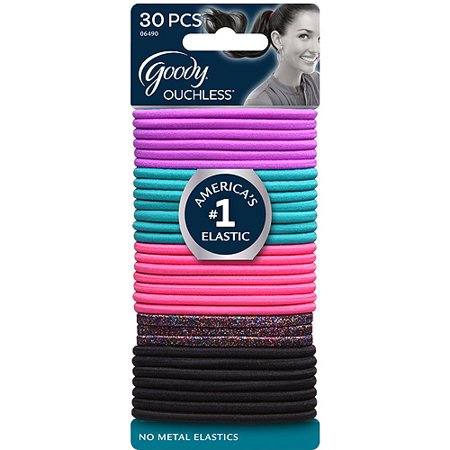 Goody Ouchless Elastics, Glitterazzi 06490, 30 count