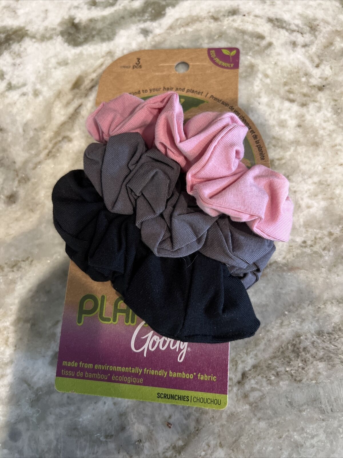 Goody Planet Goody Sustainable Women's Hair Elastic Scrunchies Neutral Colors