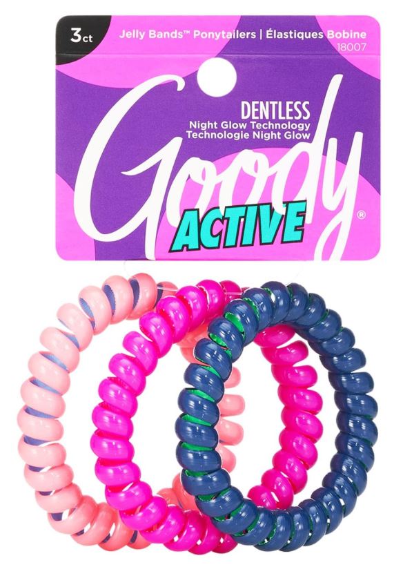 ITEM#3000244 Goody Sports Galaxy Hair Coils - 3 Count UPC:041457180075
