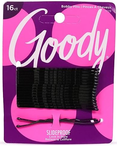ITEM#3000339 Goody Black Bobby Pins 16 Count UPC:041457111291 PACK:72/3