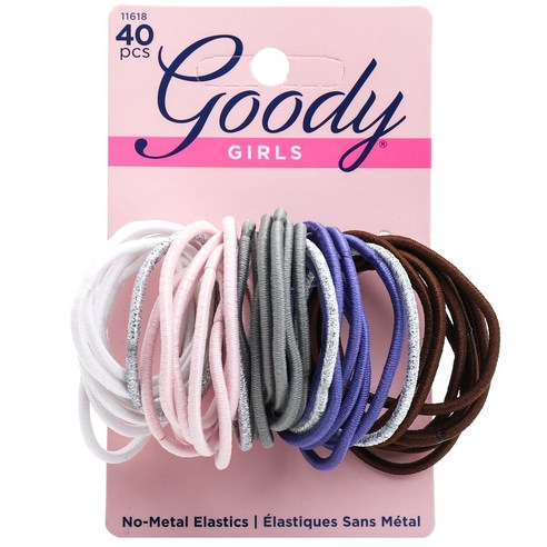 Goody Ouchless Girls Pretty Pastle Elastics UPC:041457116180