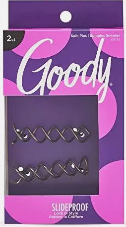 ITEM#3000352 Goody Simple Styles Spin Pins in Dark and Light Colors UPC:041457022689