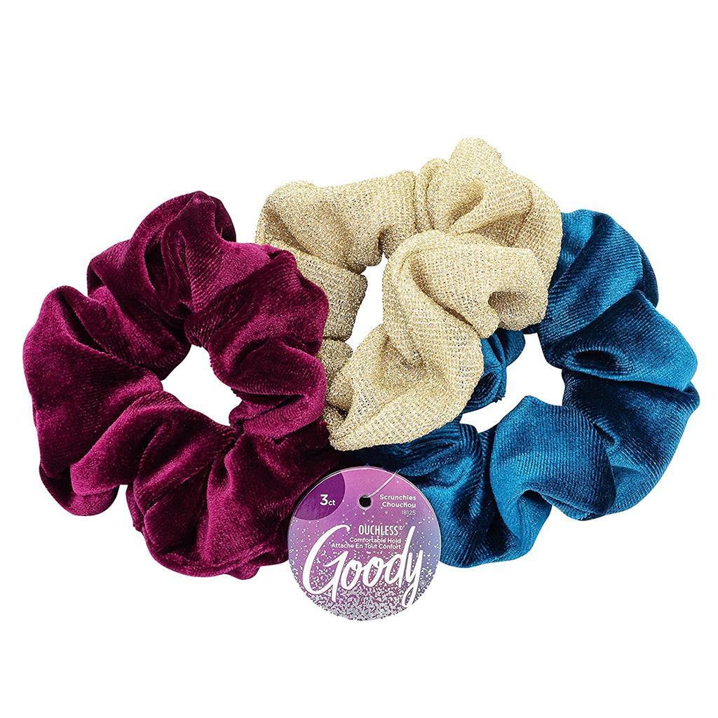 GOODY HOLIDAY BALL SCRUNCHIES 3CT UPC:041457181256 Pack:72/3