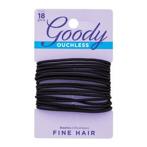 Good Thin Black Elastics 18ct UPC:041457711705 Pack:72/6