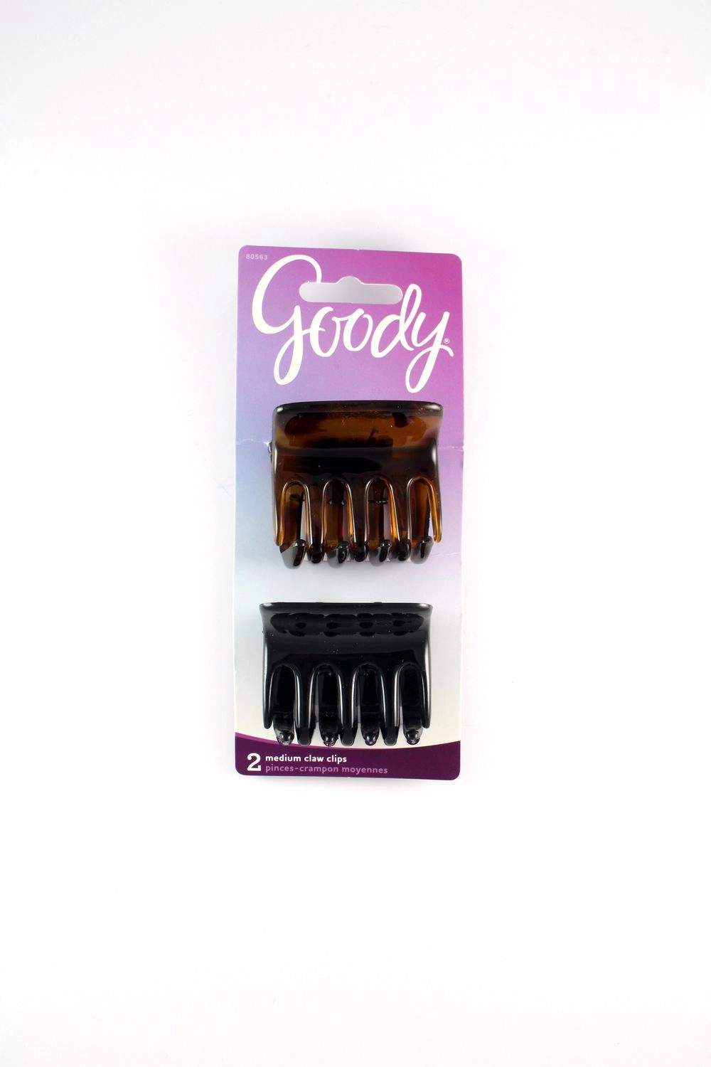 Goody Classics Square Comfort Claw Clips UPC:041457805633 PACK:72/3