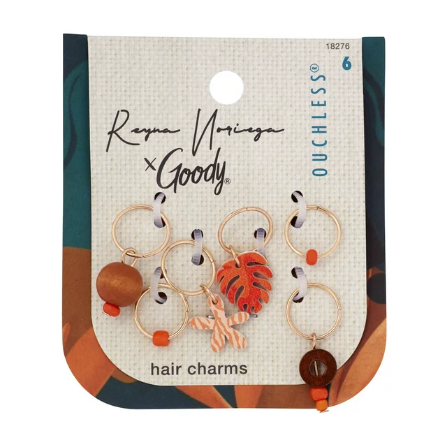 Goody Tru Reyna Noriega Warm Hair Charms 6CT UPC:041457182765 Pack:72/3