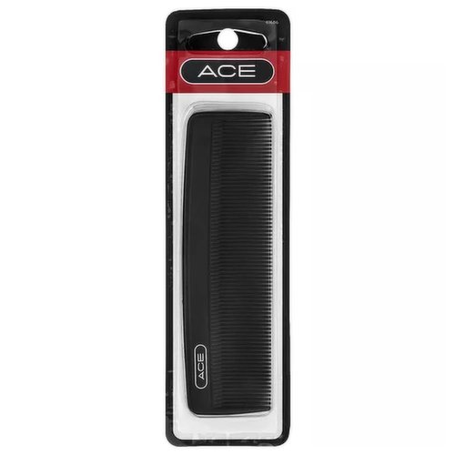 ITEM # 61686 G7A Ace 5" INCH BOBBY FINE TOOTH MEN'S HAIR COMB UPC 013114616869