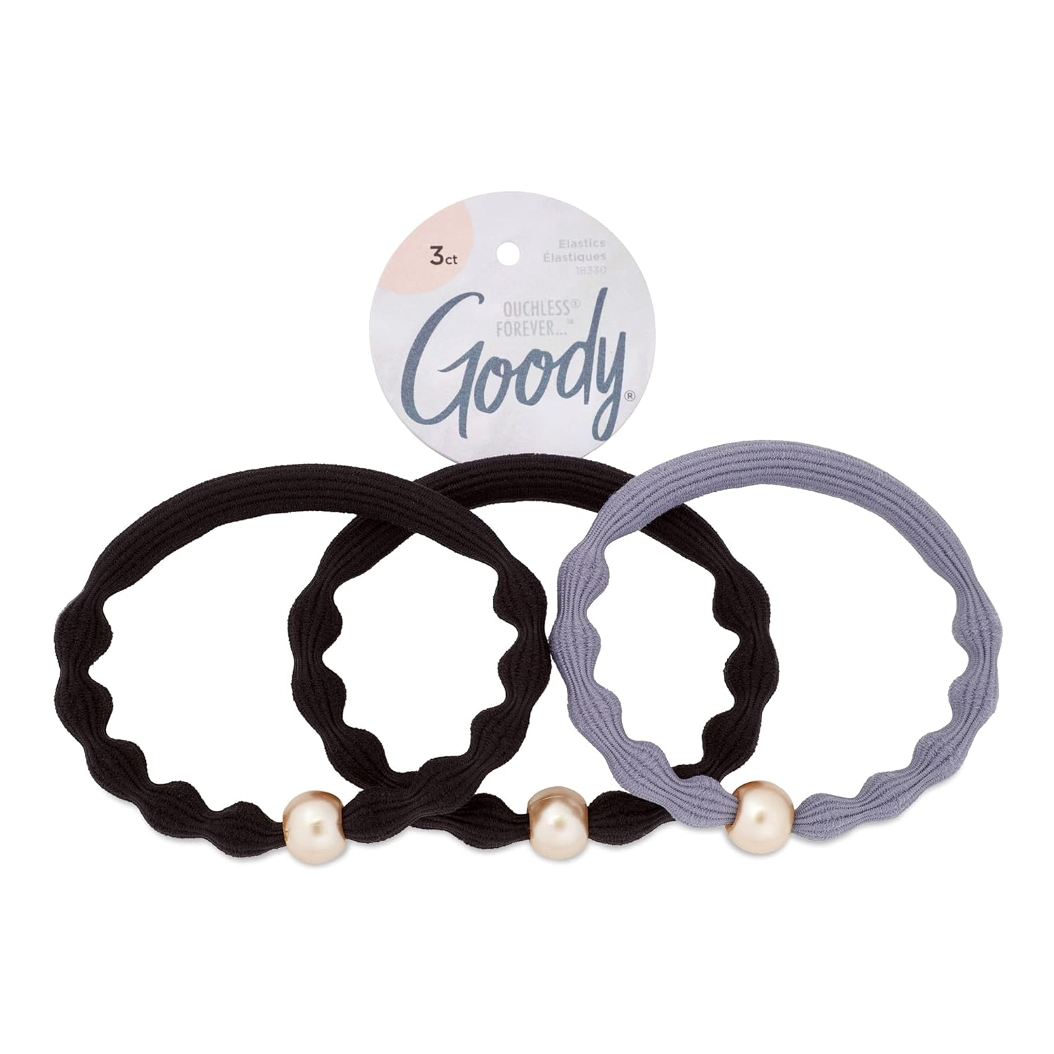 Goody Ouchless Forever Elastics - 3 Count, Winter Solstice Collection