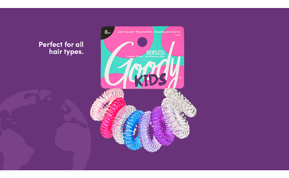 Goody Kids Hair Coils - 8 Count Assorted