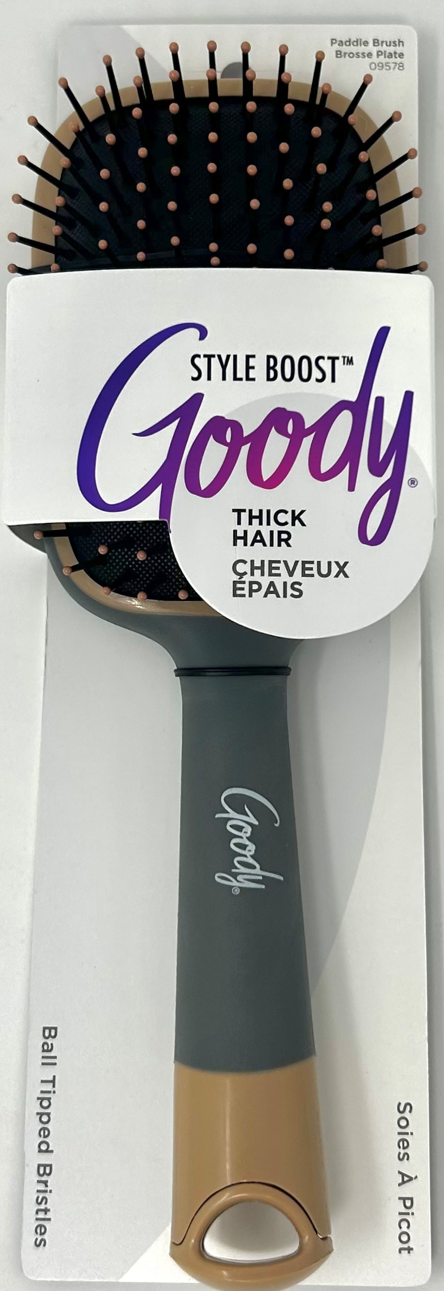 Goody Style Boost Detangle It Paddle Brush UPC:041457095782 PACK:48/3 (image for) Goody Style Boost Detangle It Paddle Brush UPC:041457095782 PACK:48/3