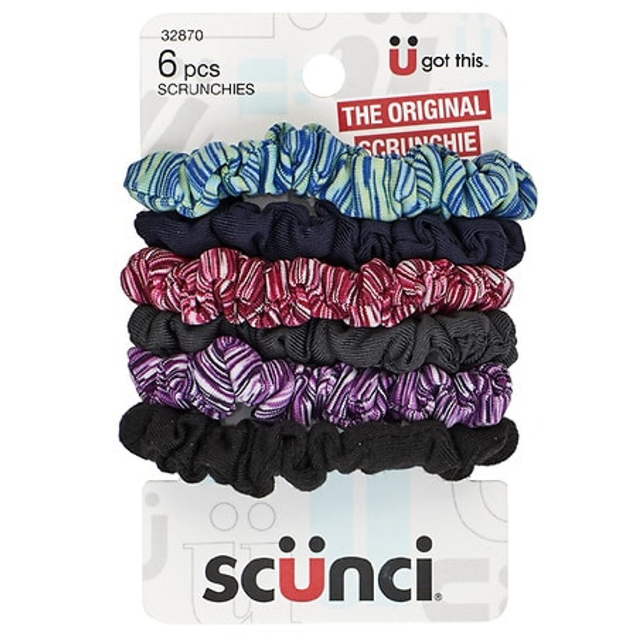 6: Scunci Ponytailers Mini Scrunchies