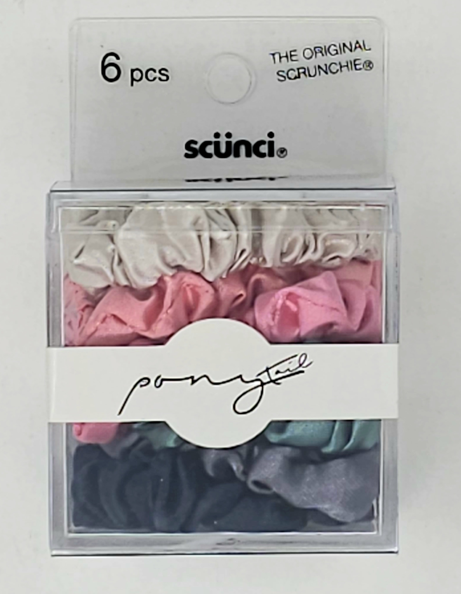 35470UL - Scunci 6-PK SCRUNCHIES IN BOX - UPC 043194354702 PACK 48