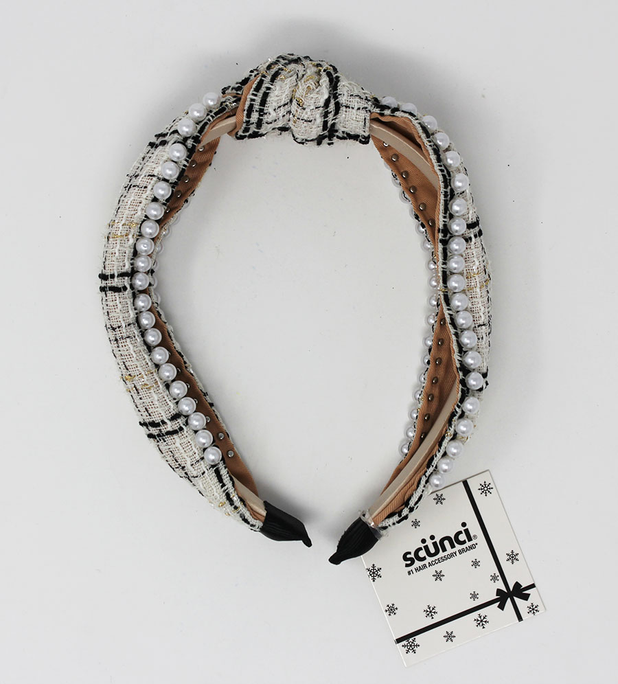 Scunci pearl headband