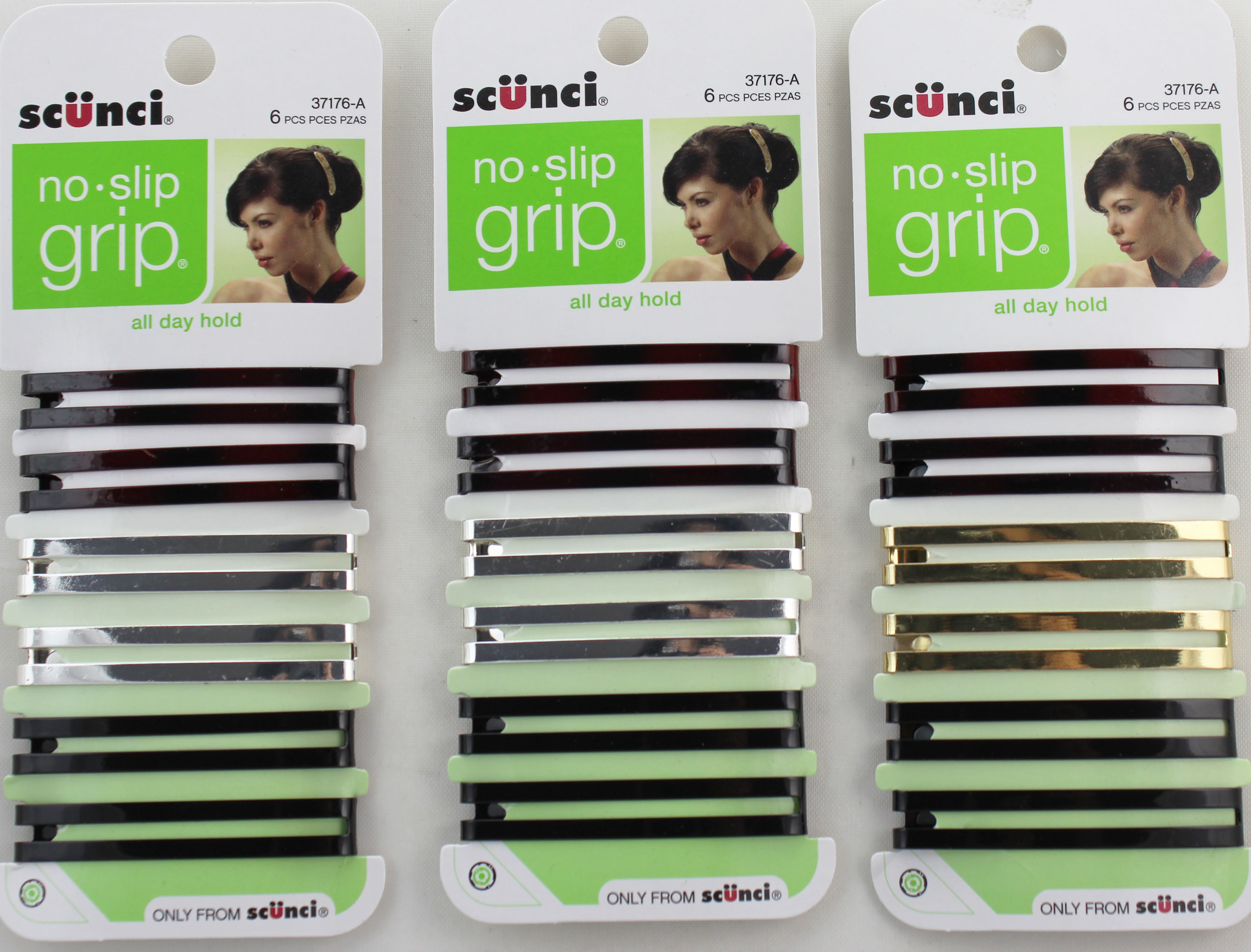 Scunci No Slip Open, 6 Count