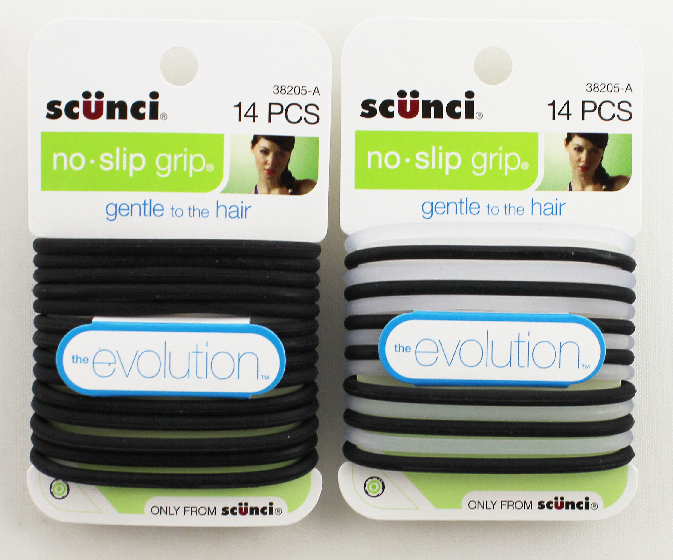 Scunci Gel Elastics 14 Count