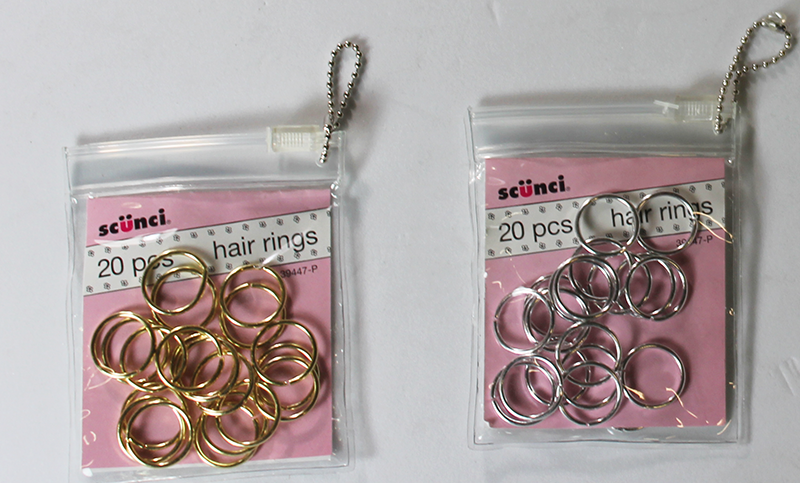 Scunci 20pcs Hair Braid Rings - Click Image to Close