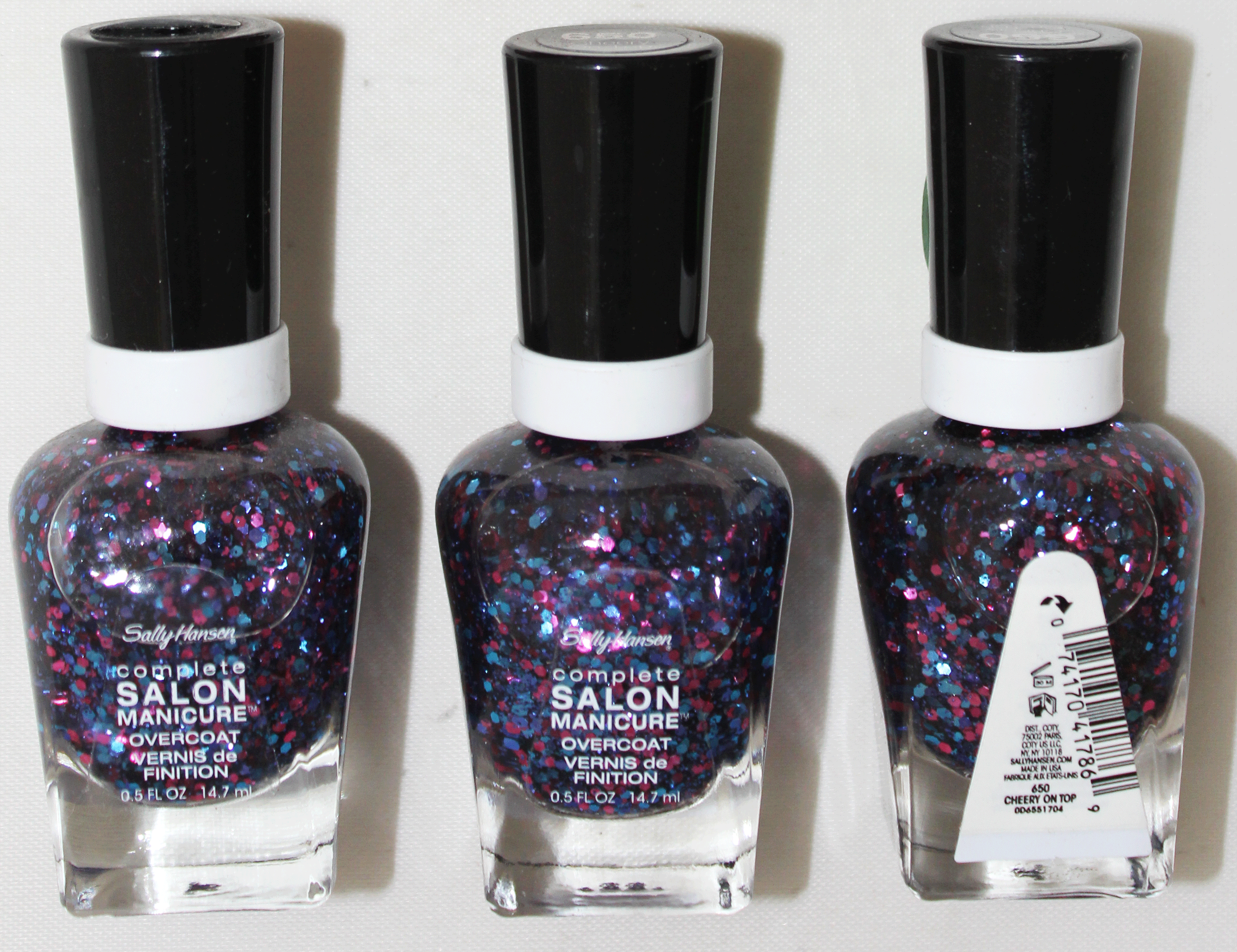 Sally Hansen Complete Salon Manicure Nail Liqueur, 650 Cheery On Top, 1ct