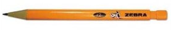 Zebra Cadoozles Starter Mechanical Pencil W/O Eraser, 2.0 Mm, Yellow Barrel, 1 Dozen Box