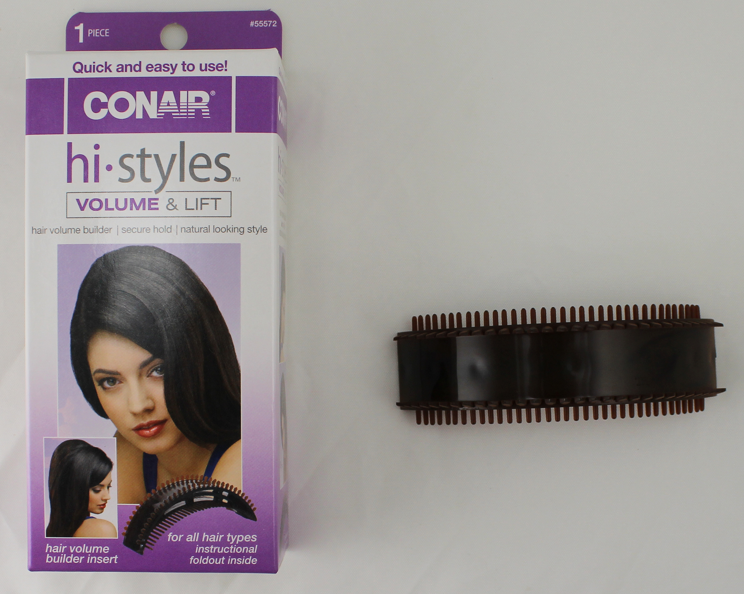 Conair Hi Styles Hair Volume Builder Insert - Click Image to Close