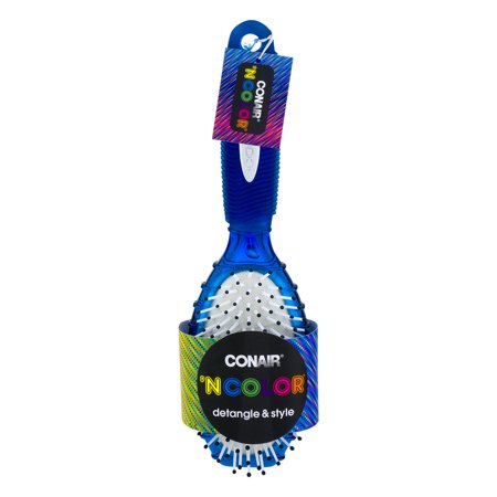 Conair 'N Color Cushion Oval Brush, Assorted Colors, 1 Ct