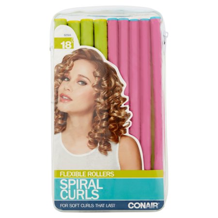 Conair Styling Essentials Spiral Rollers Set 18 Each