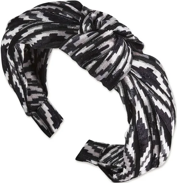 Conair Basik Edition Knitted Velvet Headband