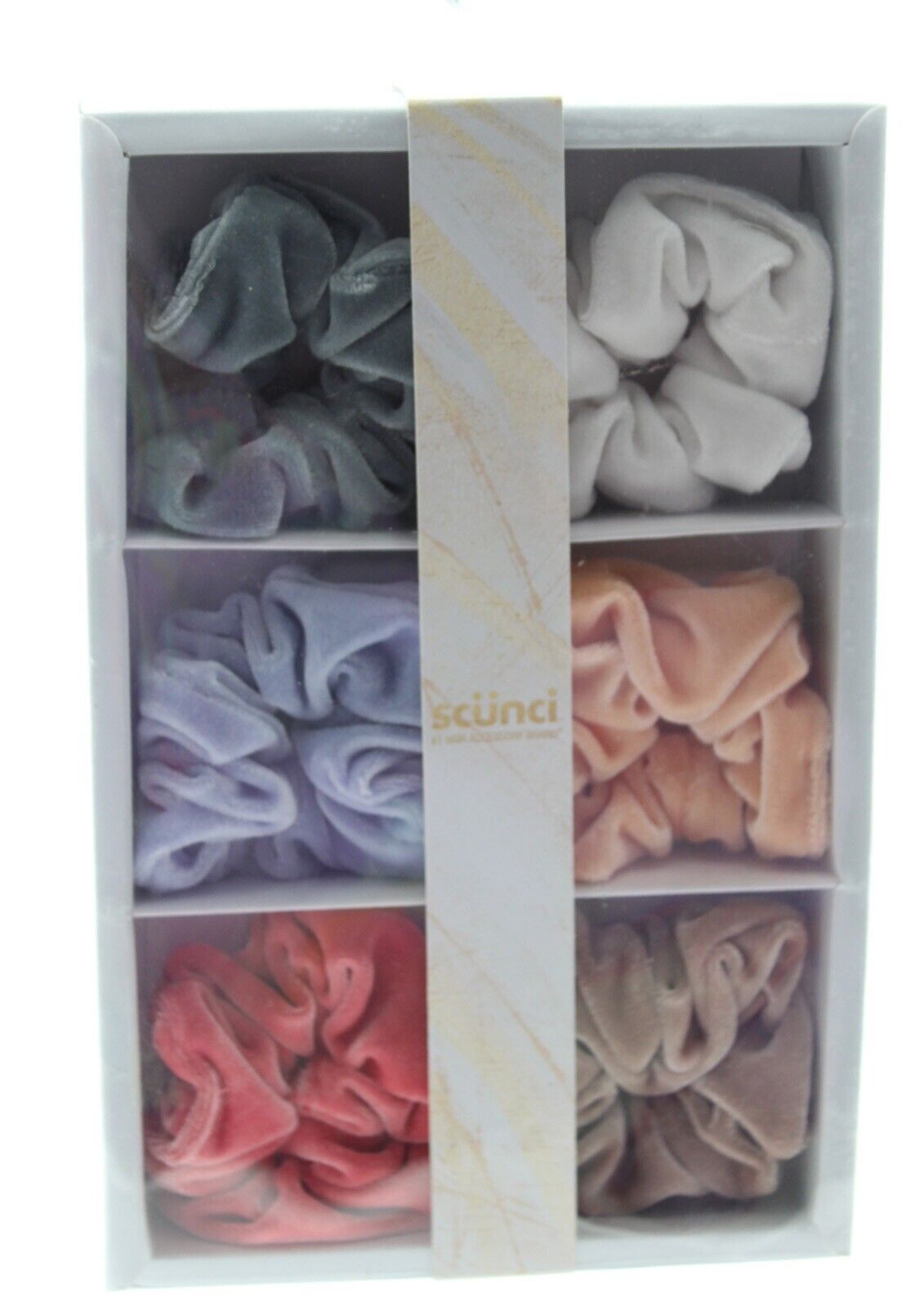 scunci Hair Elastic Scrunchies in Box