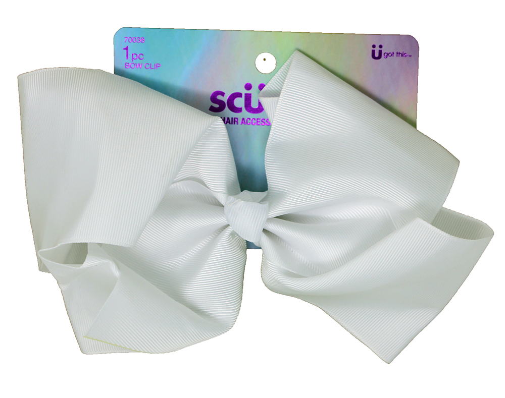 Scunci 1-PK 20 CM BOW SALON CLIP