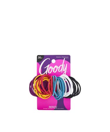 Item # 3001572 Goody Ouchless No Metal Elastics, Brooke, 2mm, 36Ct, Case Minimum UPC: 041457152256