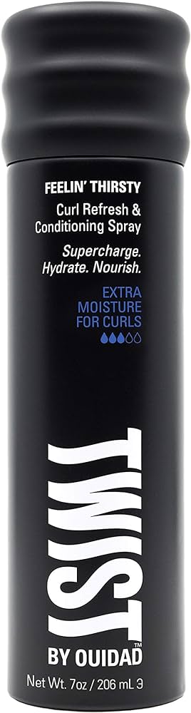 TWIST Feelin Thirsty Curl Refresh & Conditioning Spray, 7 ounces - Click Image to Close