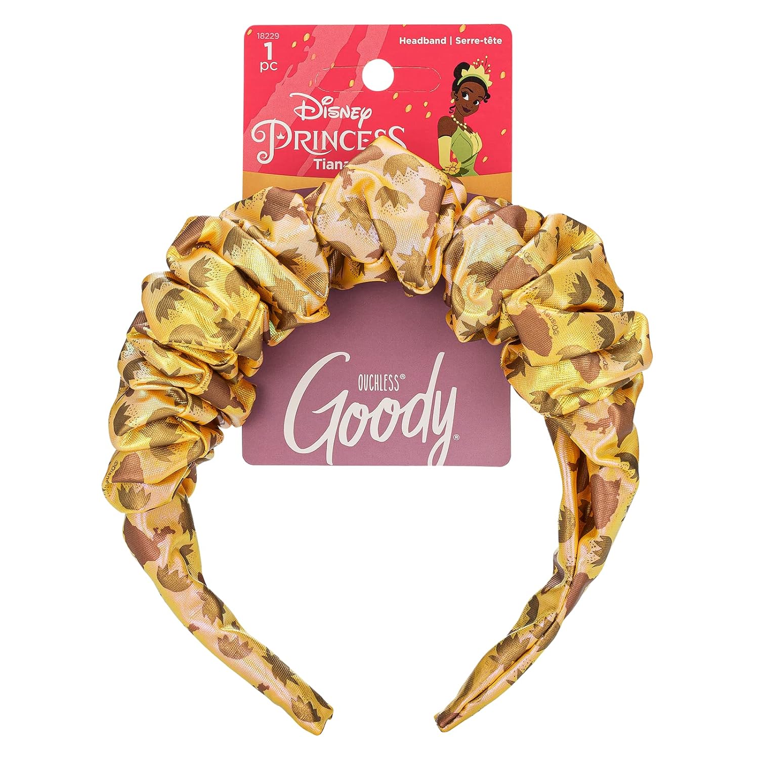 GOODY Ouchless Headband For All Hair Types - Disney Princess, Tiana